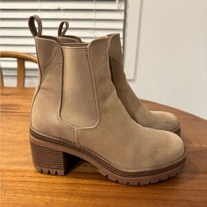Altar'd State Taupe Ankle Booties